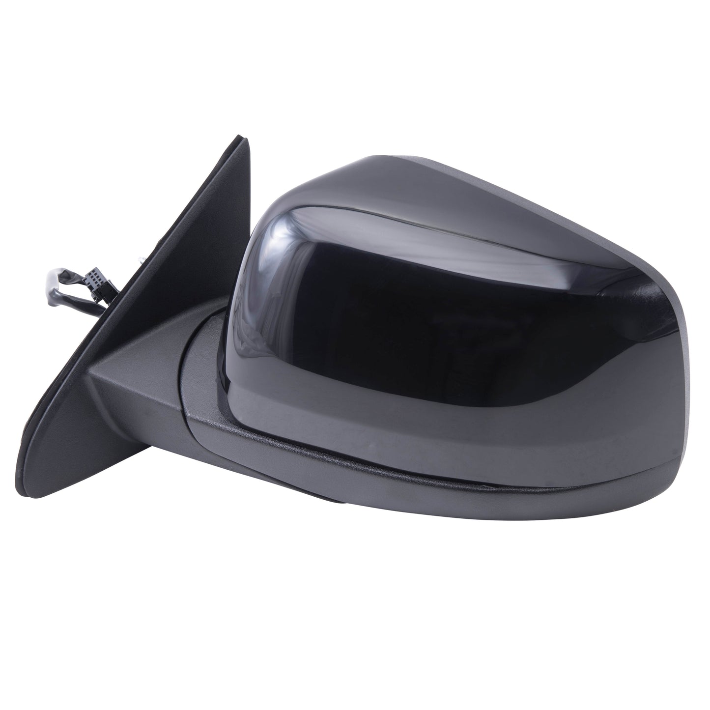 Replacement Driver Power Side View Mirror Heated Manual Folding Compatible with 2011-2018 Grand Cherokee 5SG19TZZAF