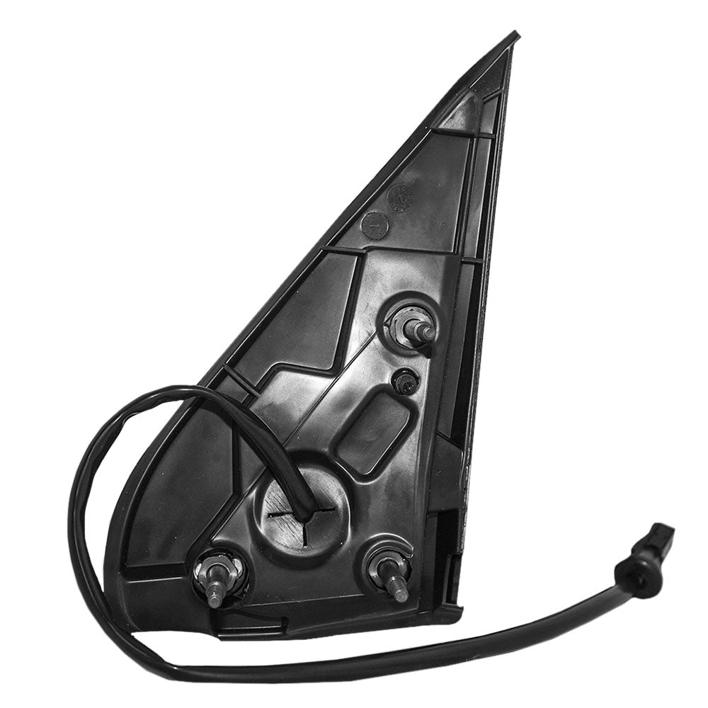 Replacement Passenger Power Side View Mirror Heated Textured Black Compatible with 2008-2012 Liberty 57010078AF CH1321287