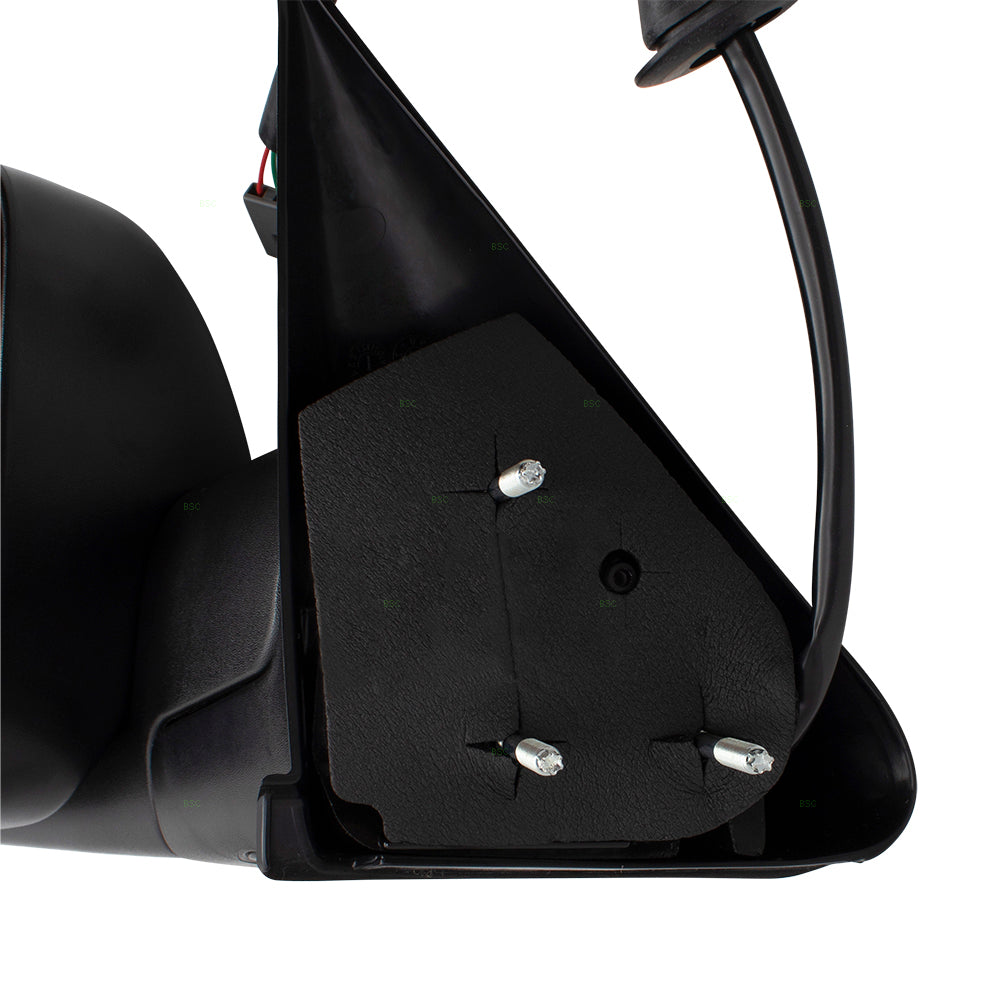 Brock Replacement Pair Set Power Tow 7x10 Flip-Up Performance Upgrade Mirrors Compatible with 94-97 Pickup Truck 55074917 55076612