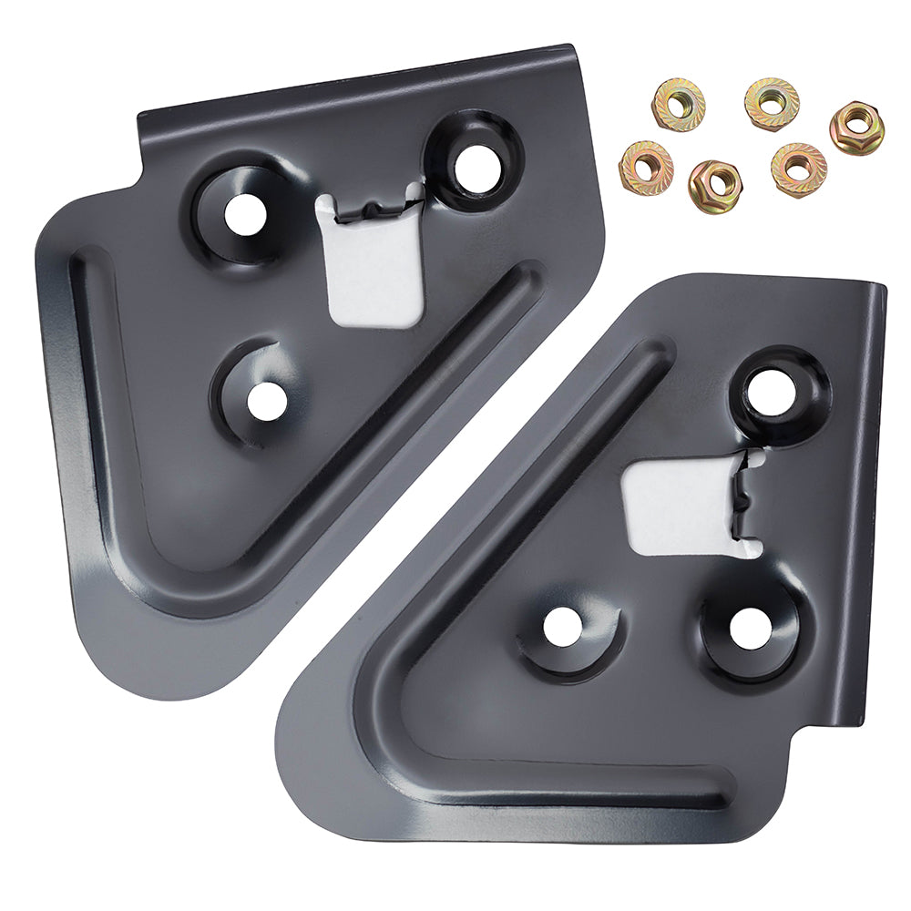 Brock Replacement Pair Set Power Tow 7x10 Flip-Up Performance Upgrade Mirrors Compatible with 94-97 Pickup Truck 55074917 55076612