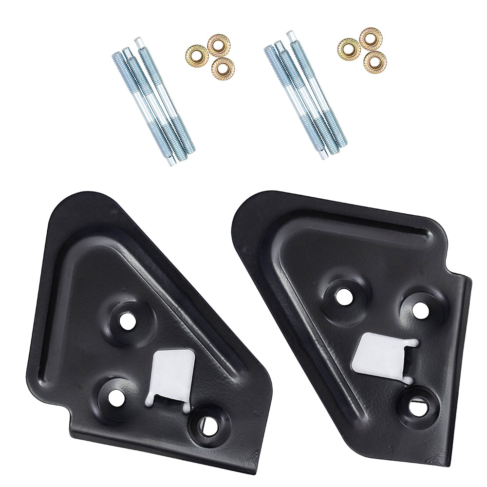 Brock Pair Set Performance Upgrade Power Side View Tow Mirrors Orignal Arm Design 7x10 Flip-Up Textured w/ Mounting Bracket 94-97 Dodge Ram Pickup Truck Replaces 55074917 55076613 55076519 55076612