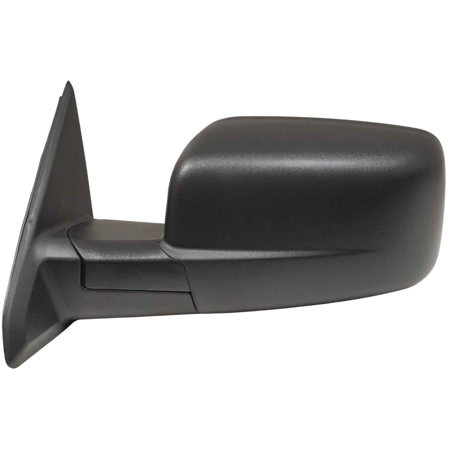 6 X 9 Manual Door Mirror Textured Black With Temperature Sensor Driver Left for 2013-2018 RAM 1500 Without Towing Package 2019-2024 RAM 1500 Classic Without Towing Package 2013-2022 RAM 2500 Without Towing Package