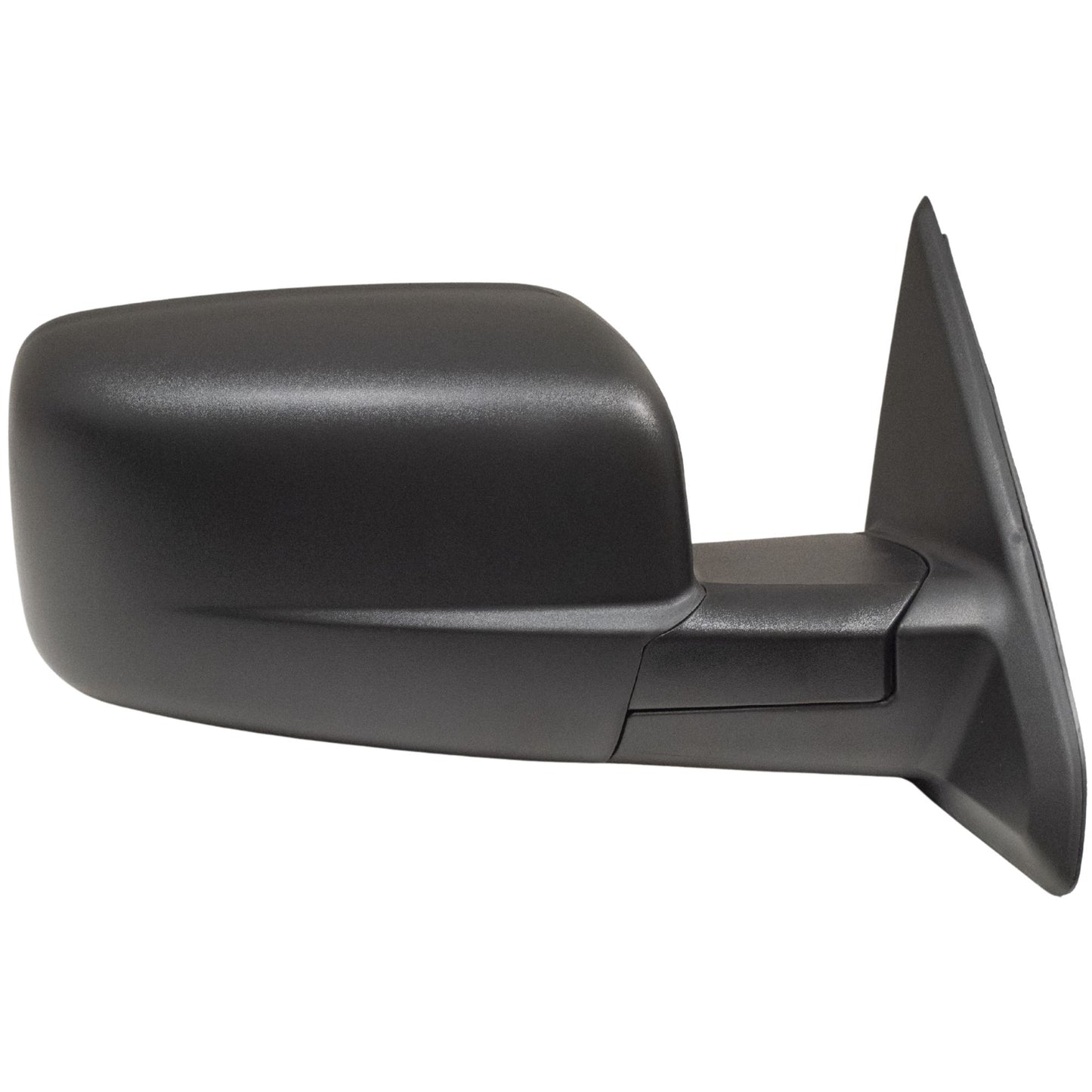 6 X 9 Manual Door Mirror Textured Black Passenger Right for 2013-2018 RAM 1500 Without Towing Package 2019-2024 RAM 1500 Classic Without Towing Package 2013-2022 RAM 2500 Without Towing Package