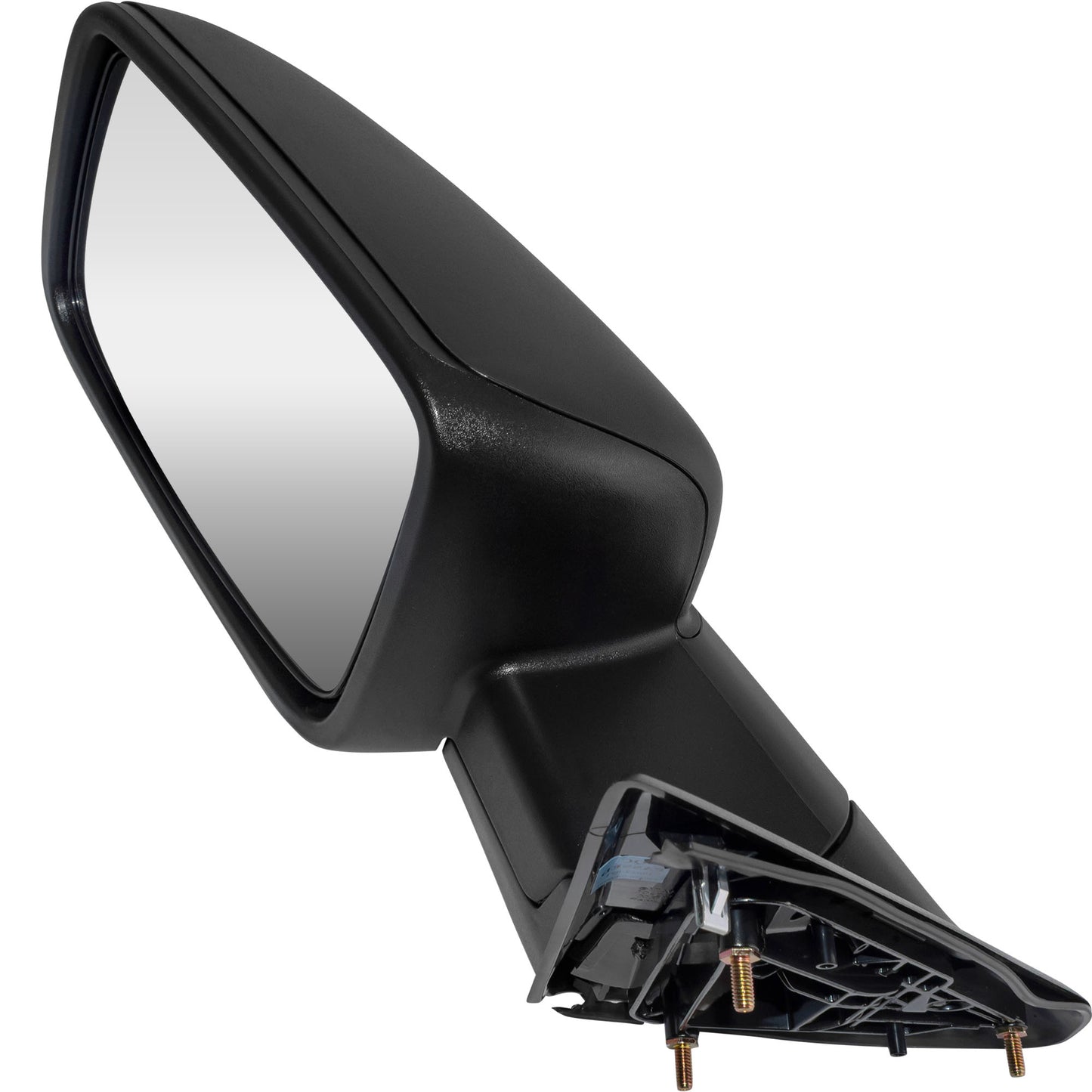 6 X 9 Manual Door Mirror Textured Black Driver Left for 2009-2010 Dodge RAM 1500 Without Towing Package 2011-2012 RAM 1500 Without Towing Package 2010 Dodge RAM 2500 Without Towing Package 2011-2012 RAM 2500 Without Towing Package