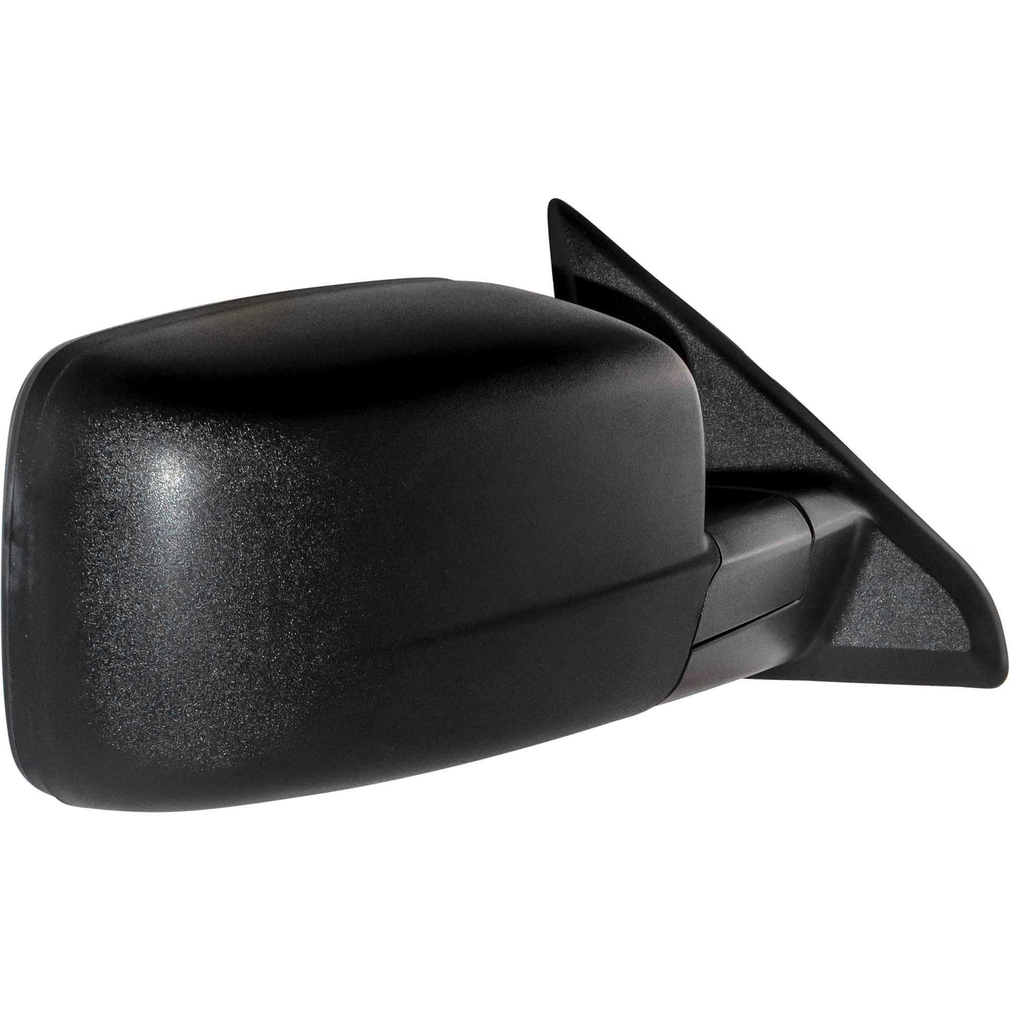 6 X 9 Manual Door Mirror Textured Black Driver Left Passenger Right for 2009-2010 Dodge RAM 1500 Without Towing Package 2011-2012 RAM 1500 Without Towing Package 2010 Dodge RAM 2500 Without Towing Package 2011-2012 RAM 2500 Without Towing Package