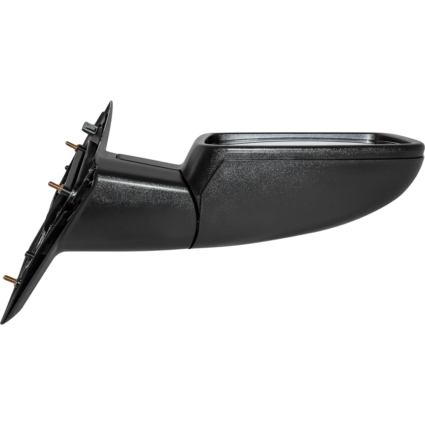 6 X 9 Manual Door Mirror Textured Black Passenger Right for 2009-2010 Dodge RAM 1500 Without Towing Package 2011-2012 RAM 1500 Without Towing Package 2010 Dodge RAM 2500 Without Towing Package 2011-2012 RAM 2500 Without Towing Package