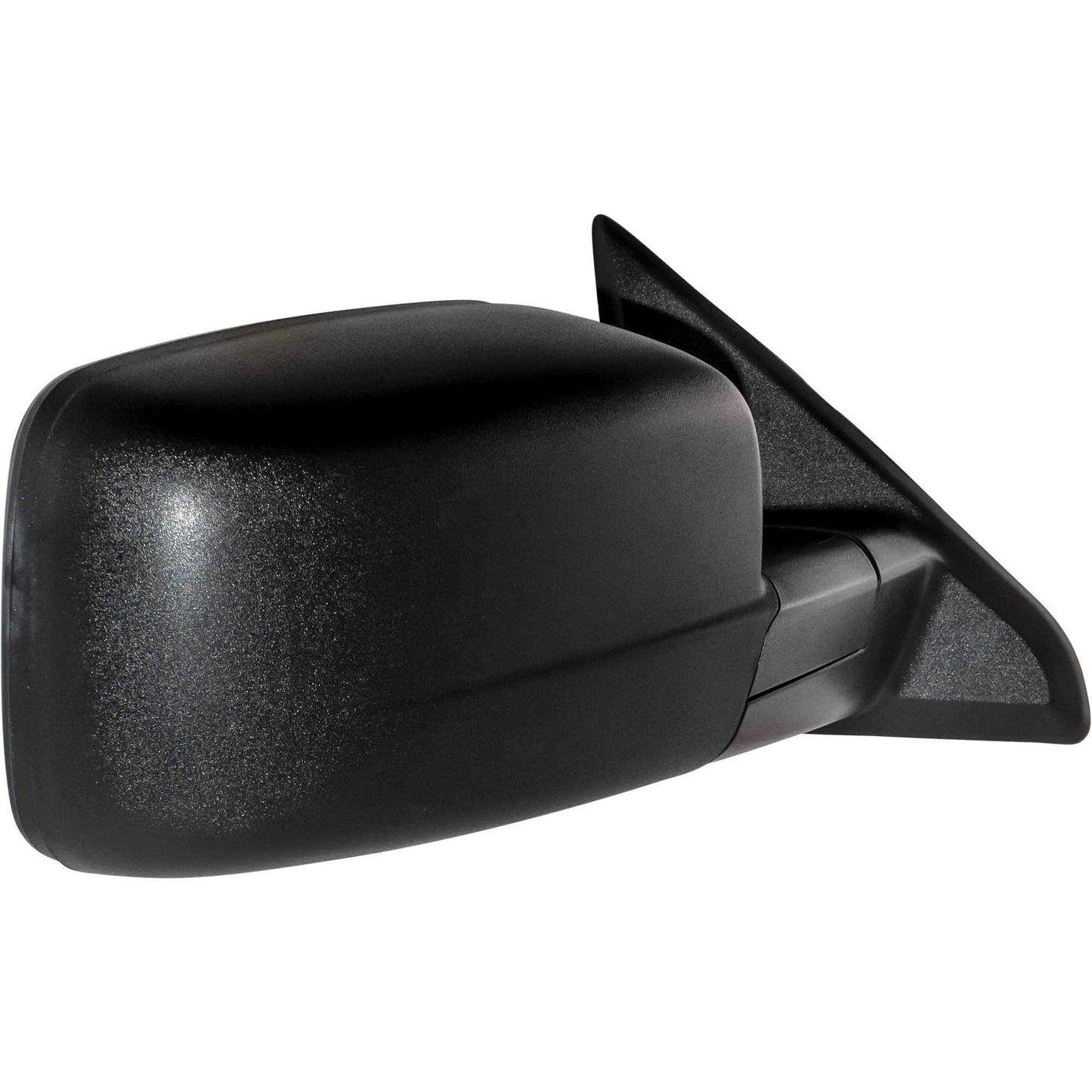 6 X 9 Manual Door Mirror Textured Black Passenger Right for 2009-2010 Dodge RAM 1500 Without Towing Package 2011-2012 RAM 1500 Without Towing Package 2010 Dodge RAM 2500 Without Towing Package 2011-2012 RAM 2500 Without Towing Package