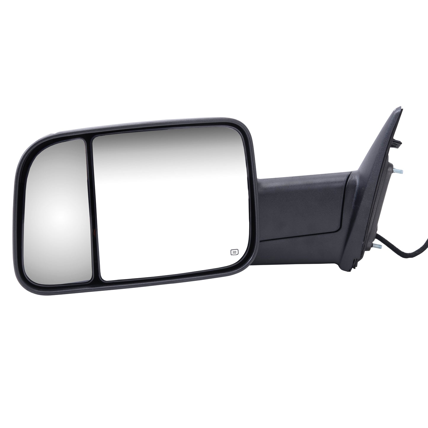 Brock Replacement Pair Set Manual Side Trailer Towing Mirrors 7x10 Flip-Up New Arm Design Compatible with 1994-2001 Pickup Truck 55156335AD 55156334AD