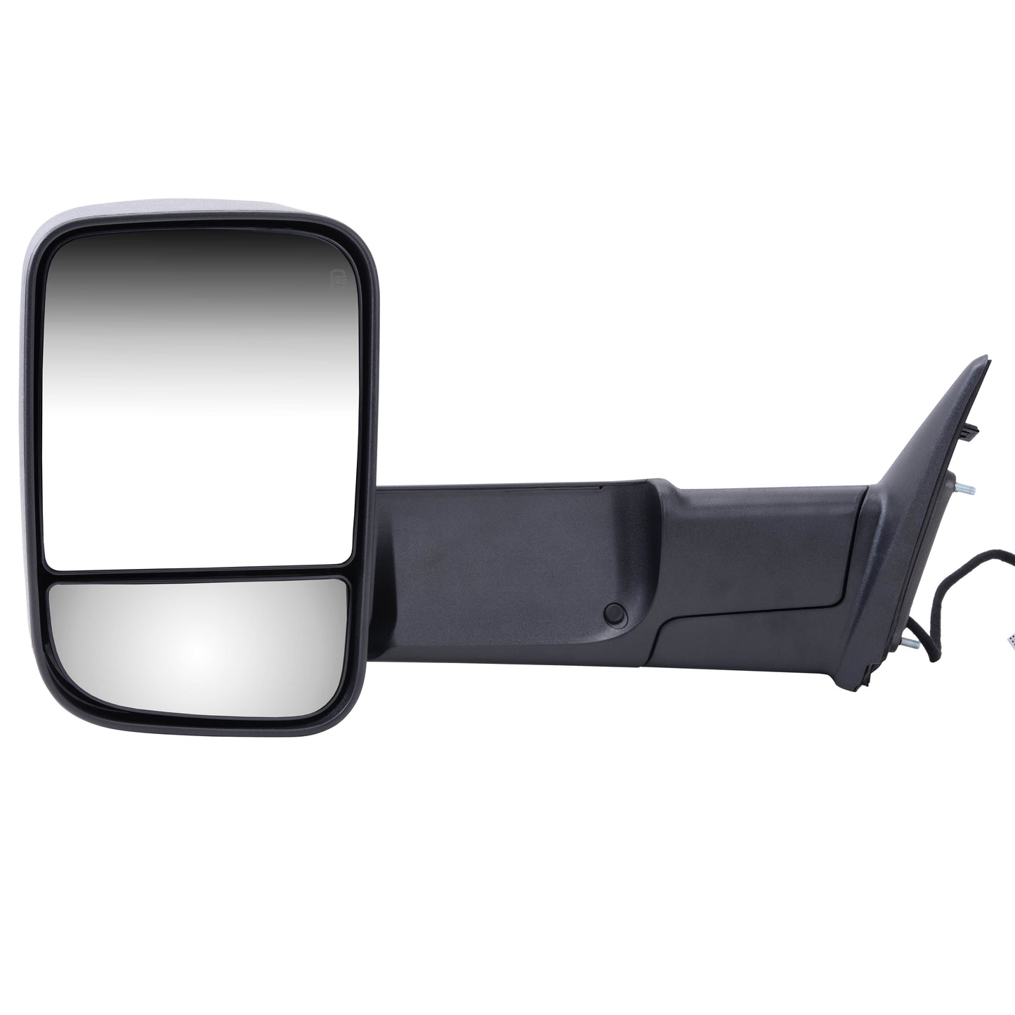 Brock Replacement Driver Manual Side Trailer Tow Mirror 7x10 Flip-Up w/ New Arm Design Compatible with 1994-2001 1500 1994-2002 2500 3500 Pickup Truck 55156335AD