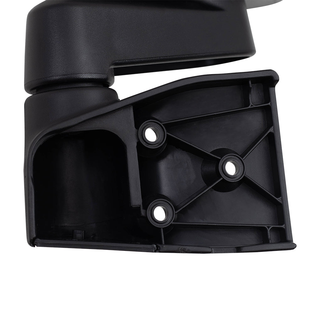 Replacement Driver Manual Side View Mirror Textured Black Compatible with 2003-2006 Wrangler 55395061AD