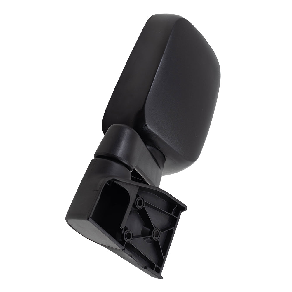 Replacement Driver Manual Side View Mirror Textured Black Compatible with 2003-2006 Wrangler 55395061AD