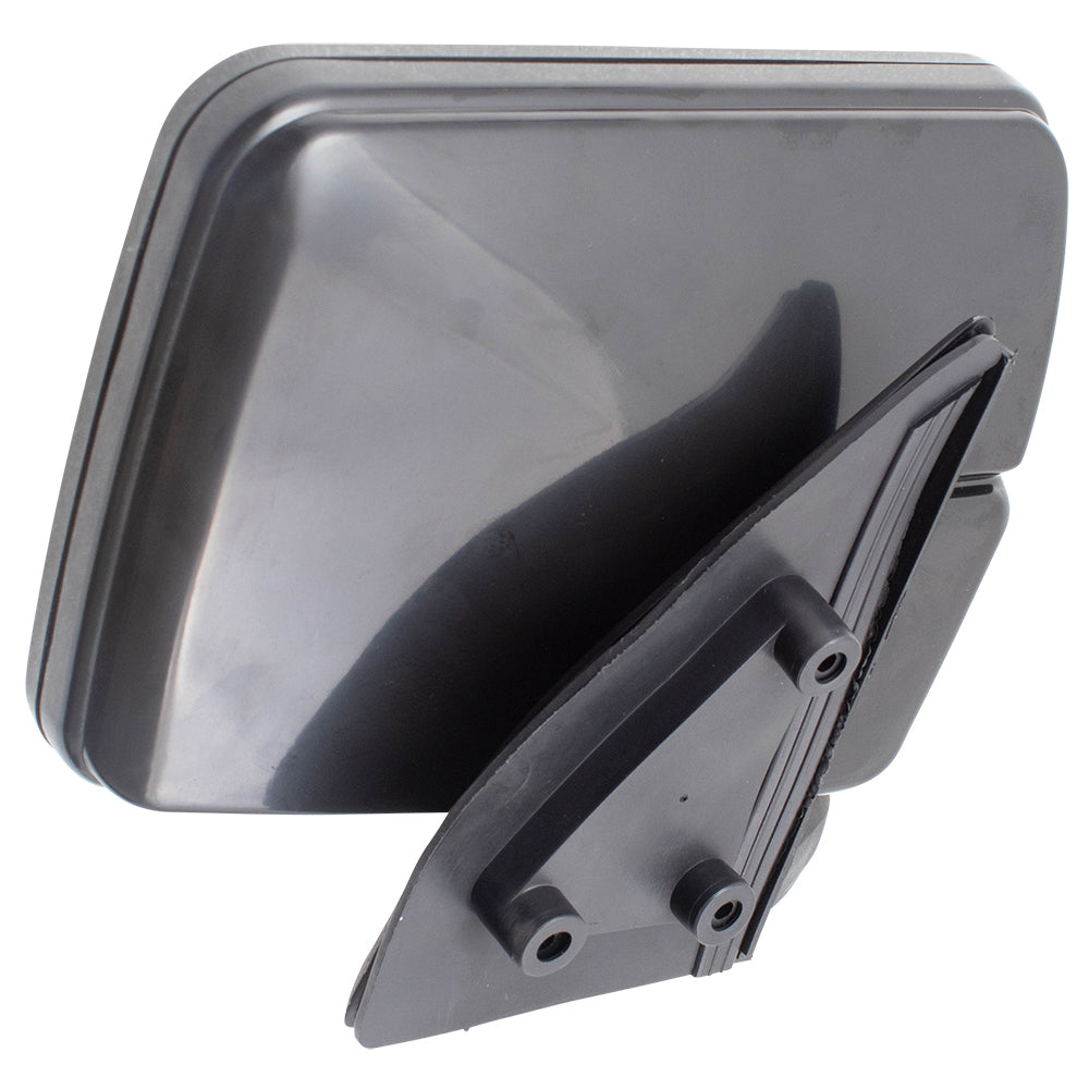 Replacement Passengers Manual Side View Mirror Sail Mounted Ready to Paint Housing Compatible with 87-93 Ram 50 87-96 Mighty Max Pickup Truck