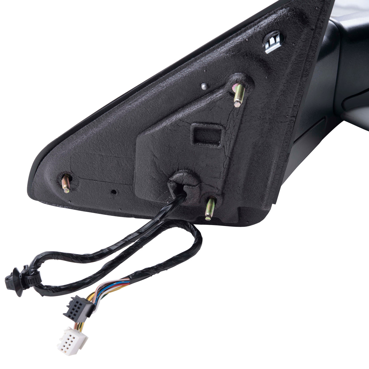 Brock Replacement Driver and Passenger Power Tow Side Mirrors Heated Signal Puddle Lamp Memory w/ Chrome Covers Compatible with 2009-2010 Pickup 2011-2012 Truck 68033735AF 68033734AF