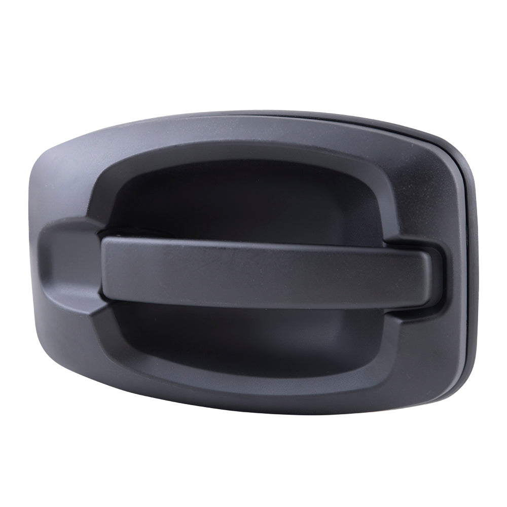 Brock Replacement Passenger Right Inside & Outside Sliding Side Door Handle With Inside Bezel Textured Black 3 Piece Set For 2014-2023 RAM Promaster