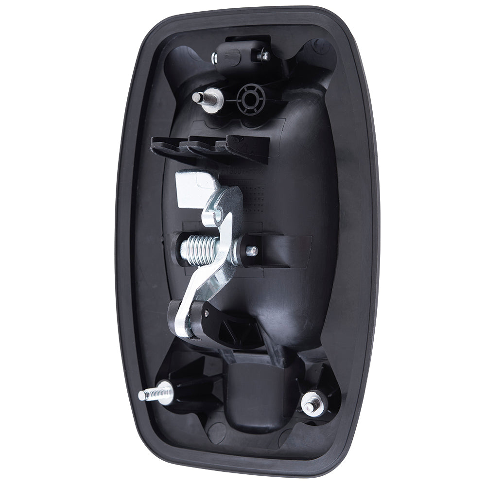 Brock Aftermarket Replacement Front Passenger Right Outside Door Handle Textured Black Compatible With 2014-2023 RAM Promaster