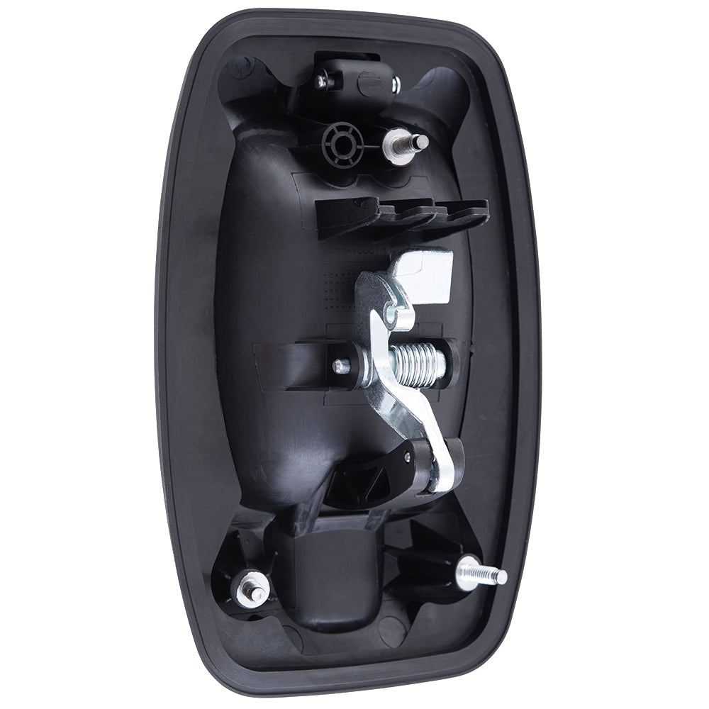 Brock Aftermarket Replacement Front Passenger Right Outside Door Handle Textured Black Compatible With 2014-2023 RAM Promaster