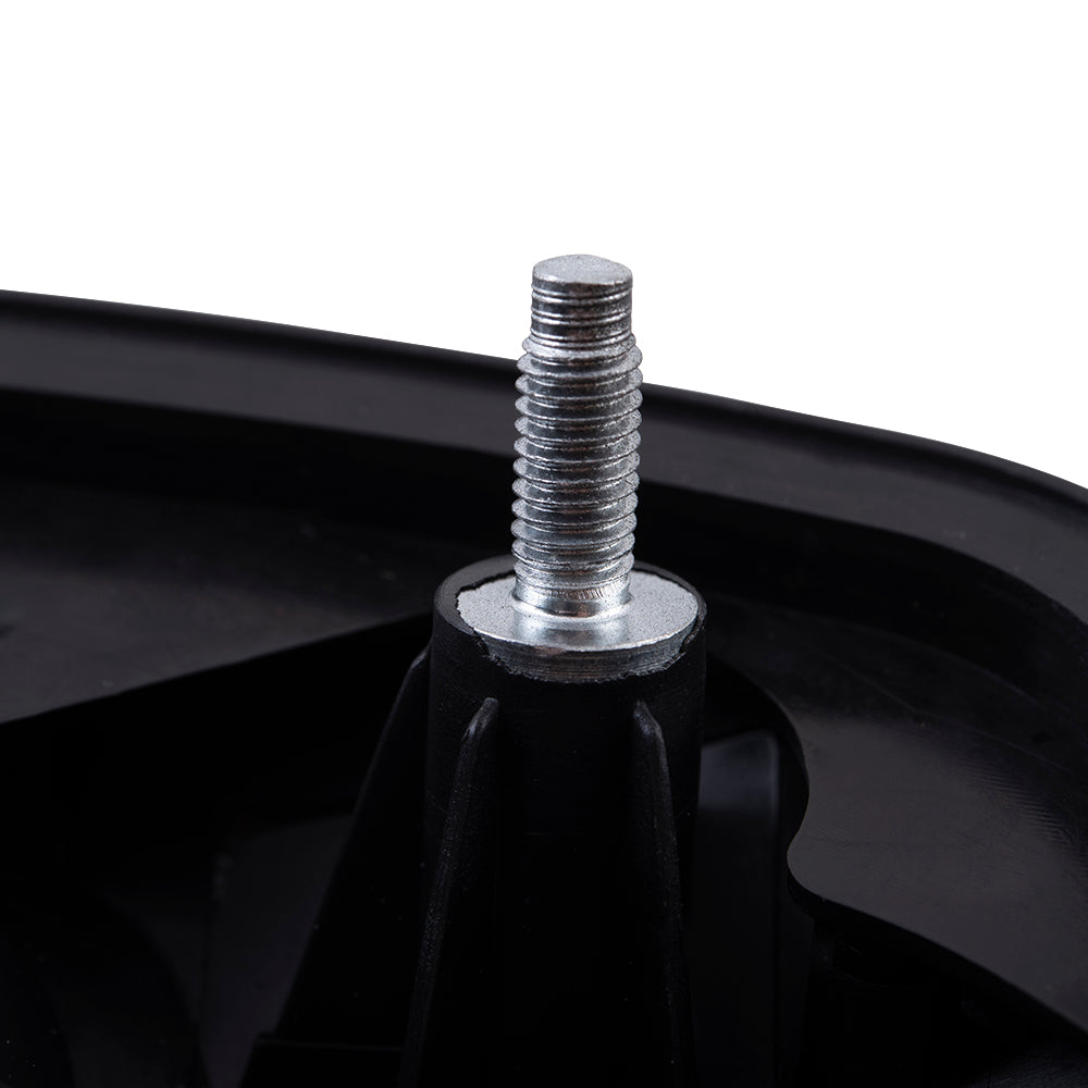 Brock Aftermarket Replacement Front Passenger Right Outside Door Handle Textured Black Compatible With 2014-2023 RAM Promaster