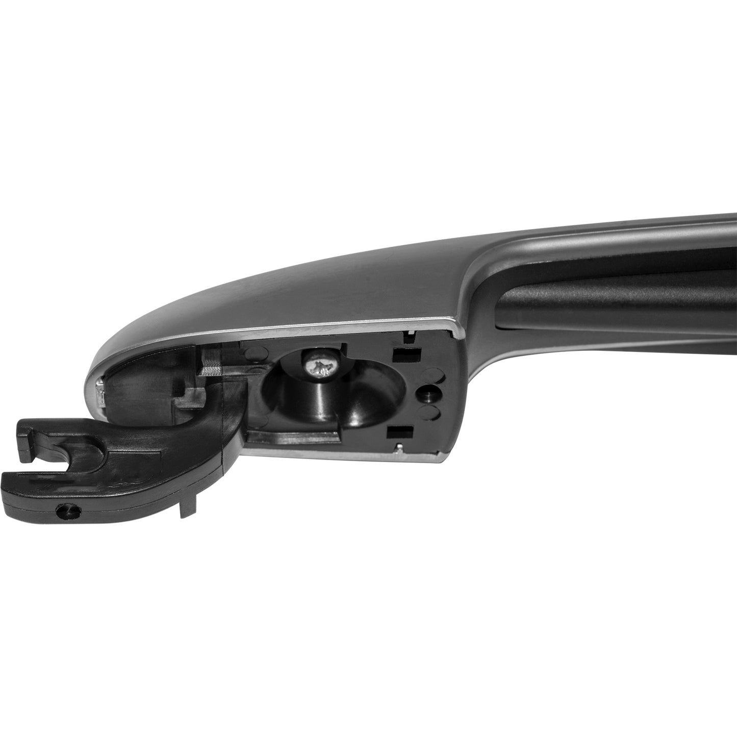 Outside Door Handle Silver Rear Left for 2014-2017 FIAT 500L Trekking/Urbana Trekking