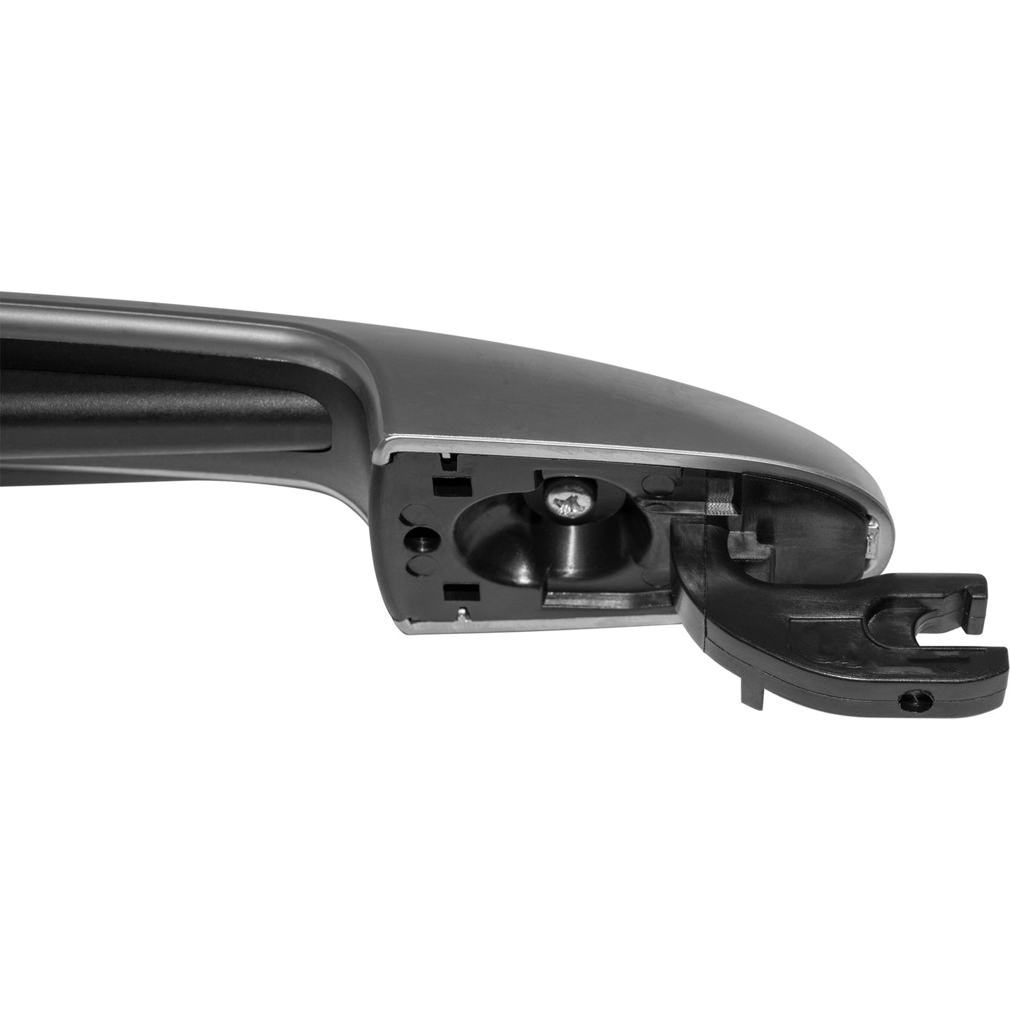 Outside Door Handle Silver Front= Rear Right for 2014-2017 FIAT 500L Trekking/Urbana Trekking