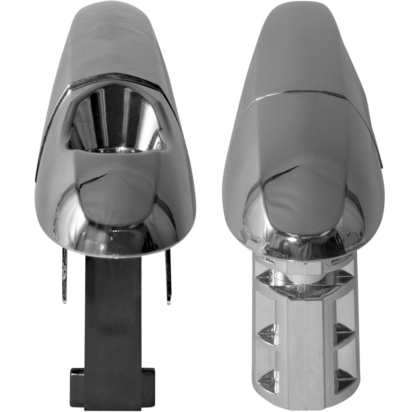 4 Piece Replacement Chrome Outside Door Handle Set Driver Left Passenger Right Front & Rear For 2014-2020 FIAT 500L Easy/Pop/Sport/Lounge