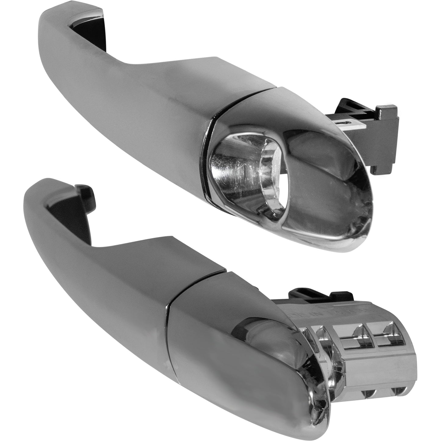 4 Piece Replacement Chrome Outside Door Handle Set Driver Left Passenger Right Front & Rear For 2014-2020 FIAT 500L Easy/Pop/Sport/Lounge