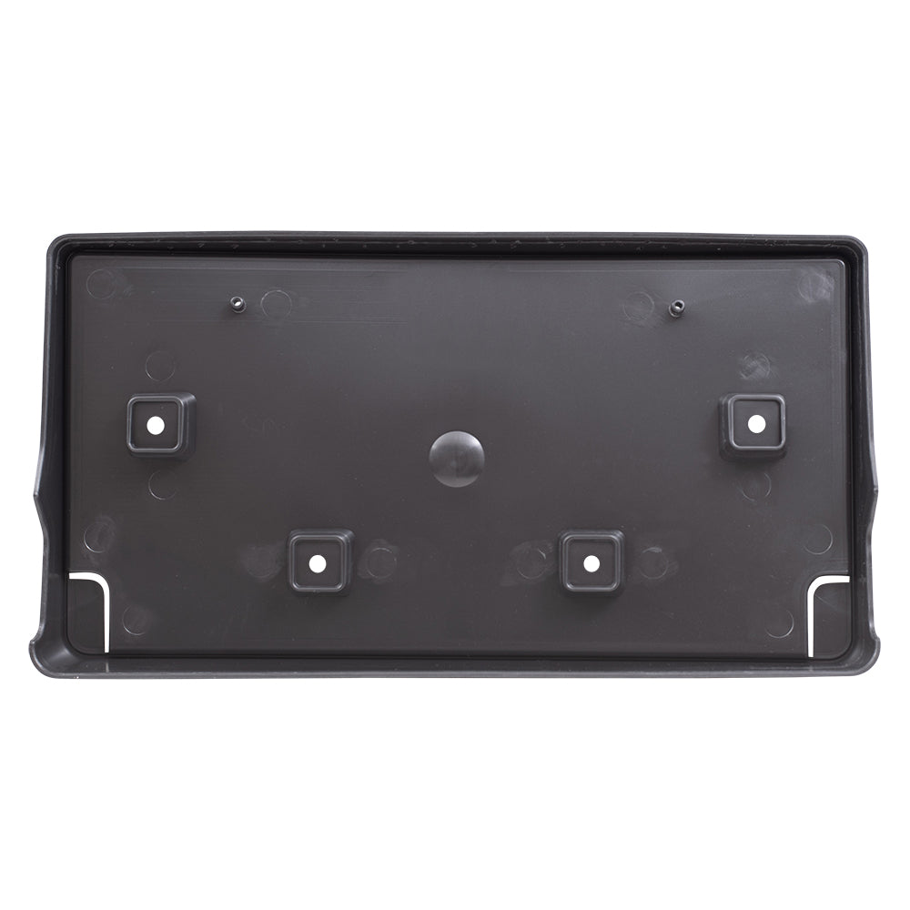 Brock Replacement Front License Plate Bracket Compatible with 2017-2020 Compass Sport Without Upland Appearance Package & 2017-2020 Compass North/Latitude/Limited