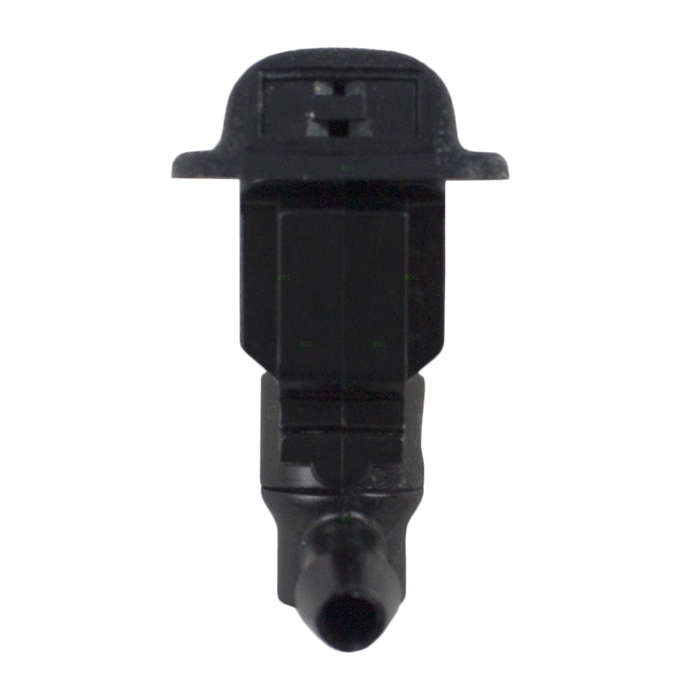 Brock Replacement Front Windshield Washer Nozzles Set Compatible with 2013-2017 Wrangler 2018 Wrangler JK & Unlimited