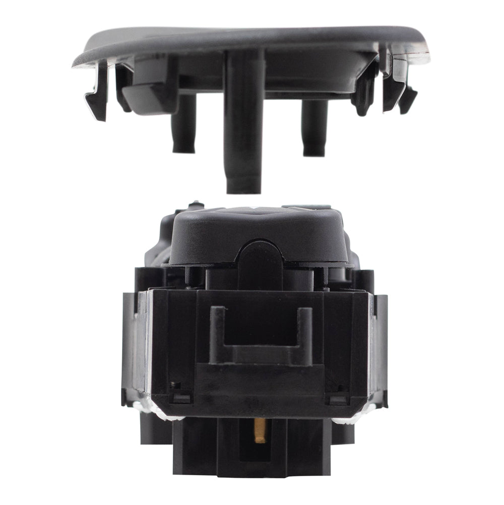 Brock Replacement Driver Front Power Window Master Switch Dark Gray Bezel Compatible with 02-05 Pickup