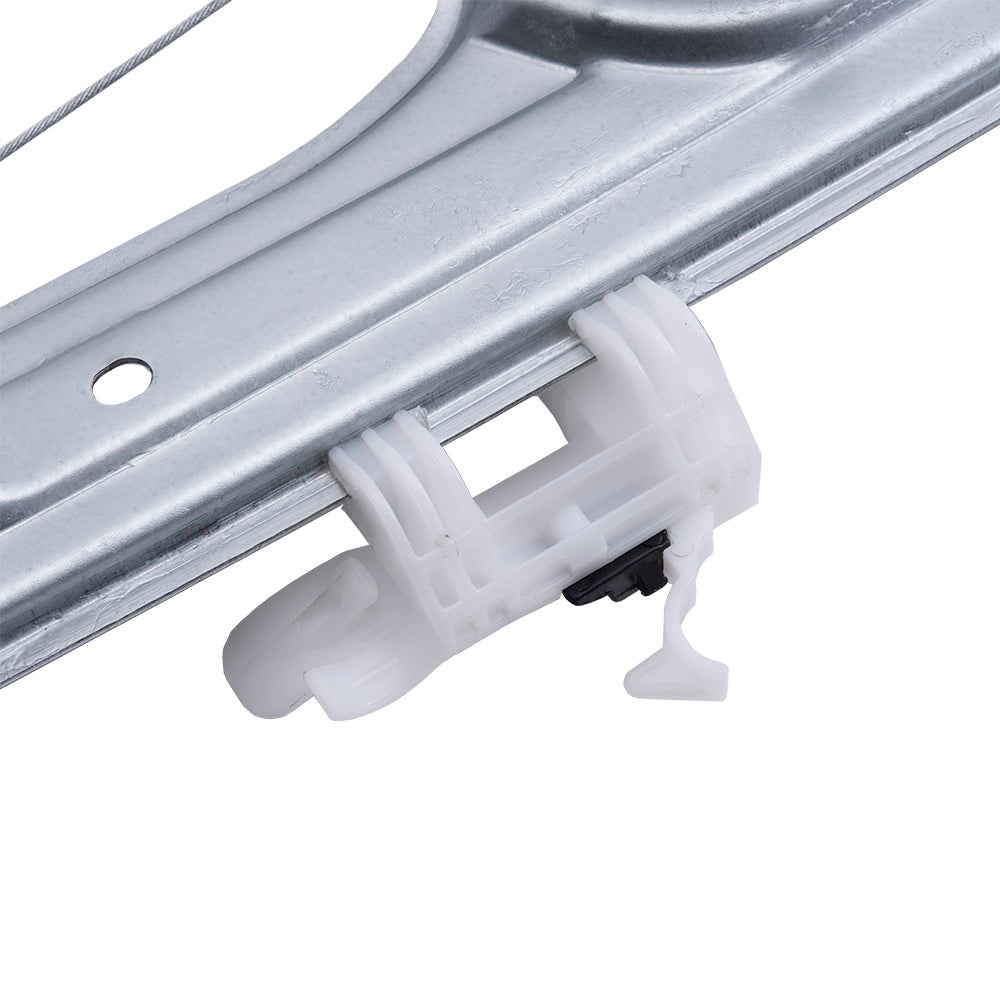 Brock Replacement Front Driver Side Power Window Regulator with Motor and OE Type Glass Guide Compatible With 2012-2019 500/500c 2013-2019 500e