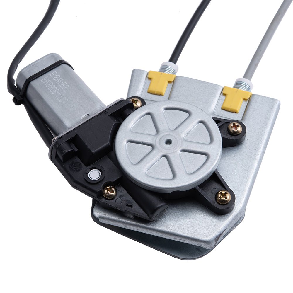 1997-2001 Jeep Cherokee 4 Door Power Window Regulator With Motor Set Front LH+RH Upgrade Type