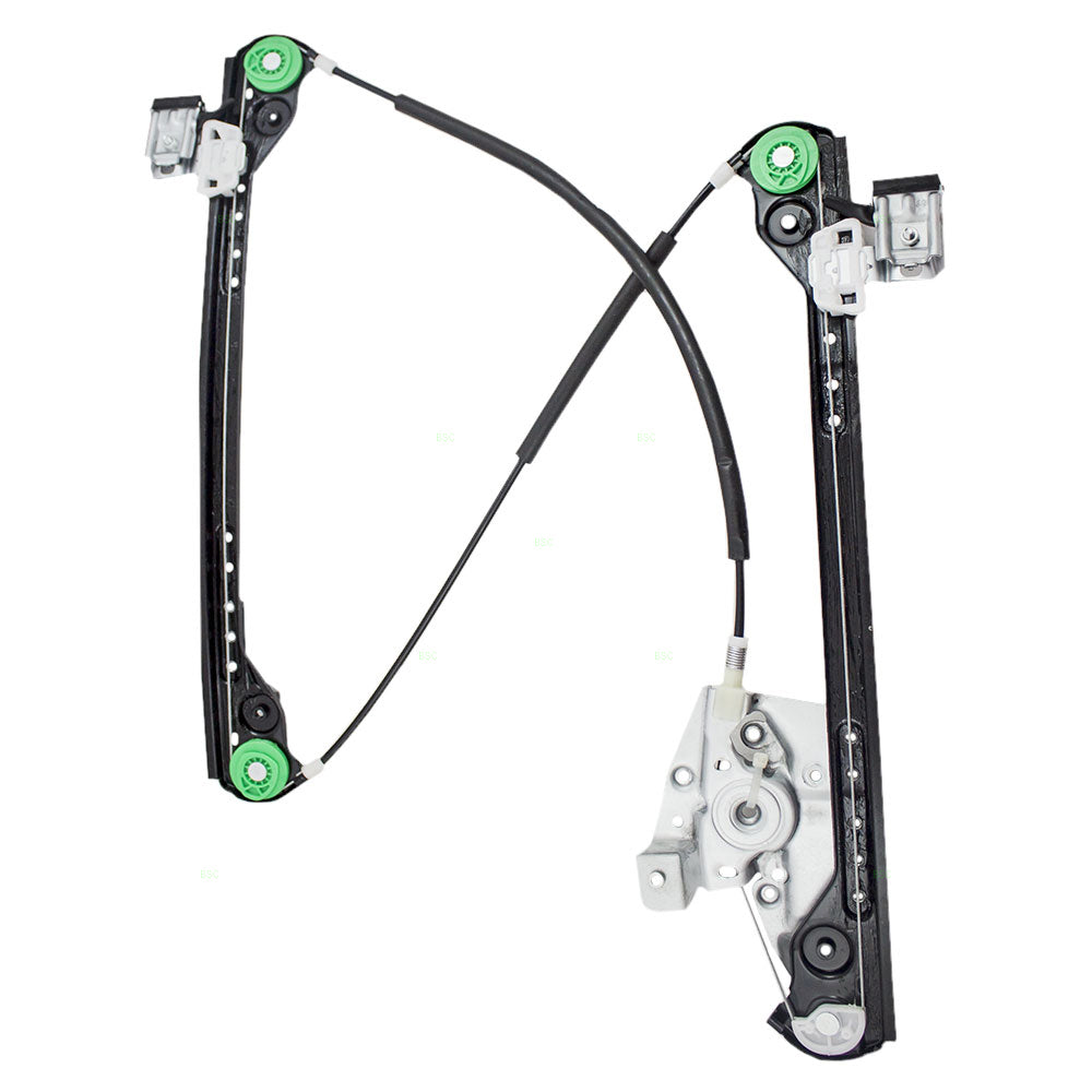 Brock Replacement Passengers Front Power Window Lift Regulator Compatible with 2004-2008 Pacifica 4894270AC 5020787AE