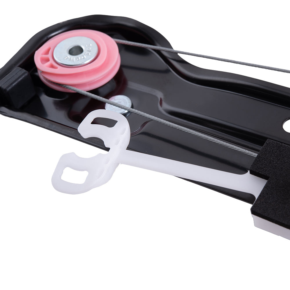 Brock Aftermarket Replacement Front Driver Left Power Window Regulator Without Motor Compatible With 2014-2021 RAM Promaster