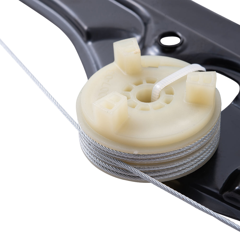 Brock Replacement Front Passenger Side Power Window Regulator Without Motor Compatible With 2014-2023 RAM Promaster