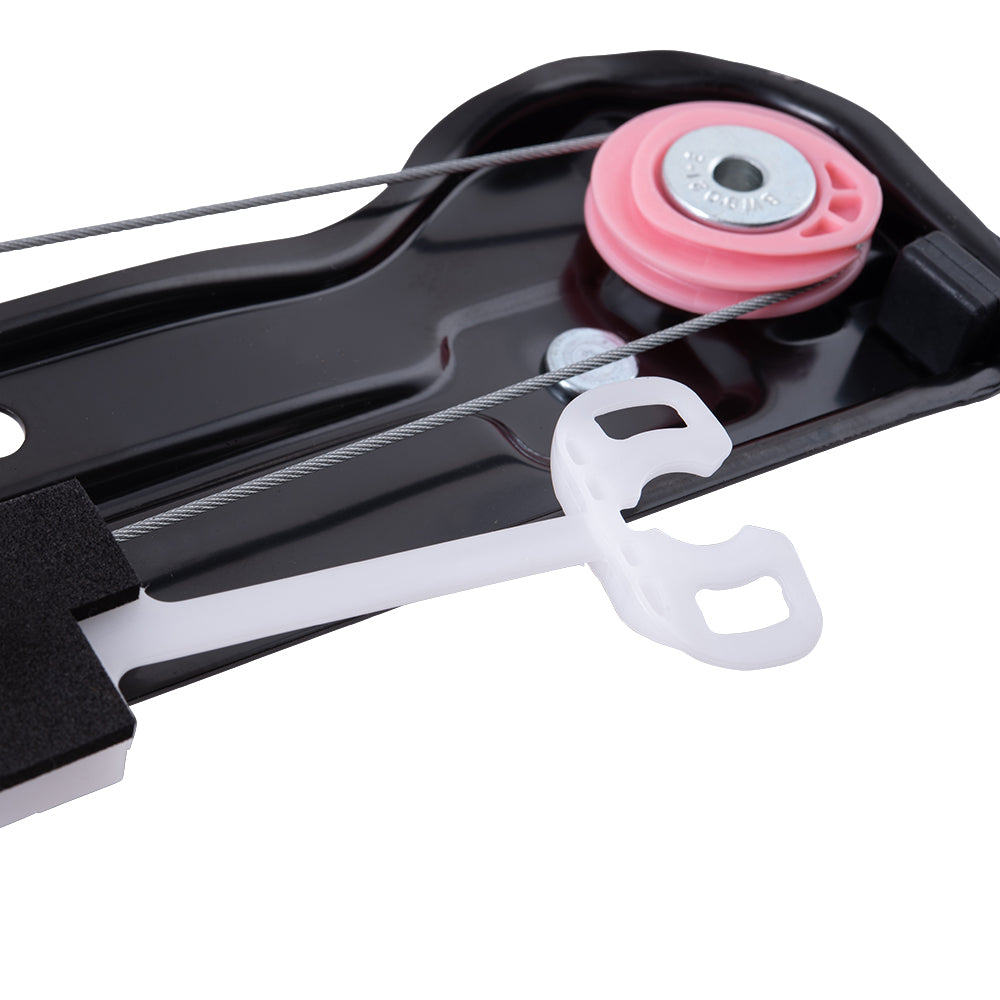 Brock Replacement Front Passenger Side Power Window Regulator Without Motor Compatible With 2014-2023 RAM Promaster