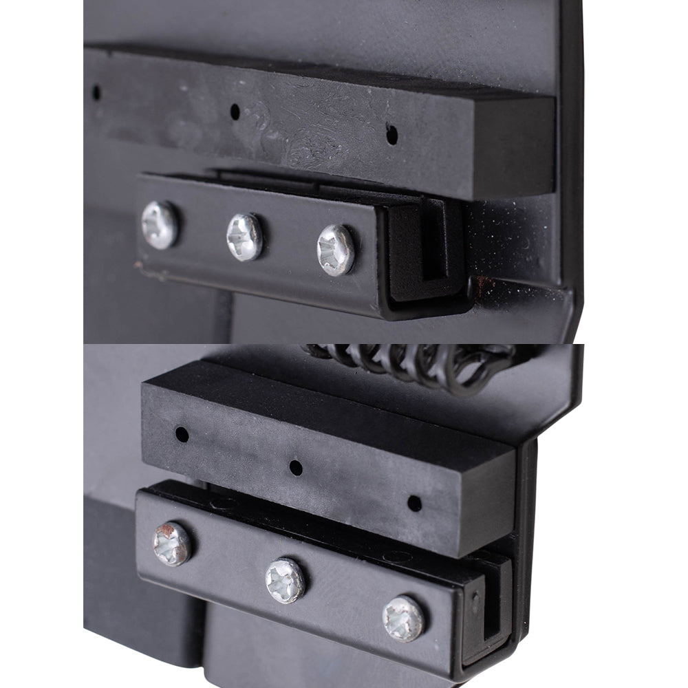 Brock Replacement 4 Pc Set Power Window Regulator Bracket Kits Compatible with 06-07 Liberty