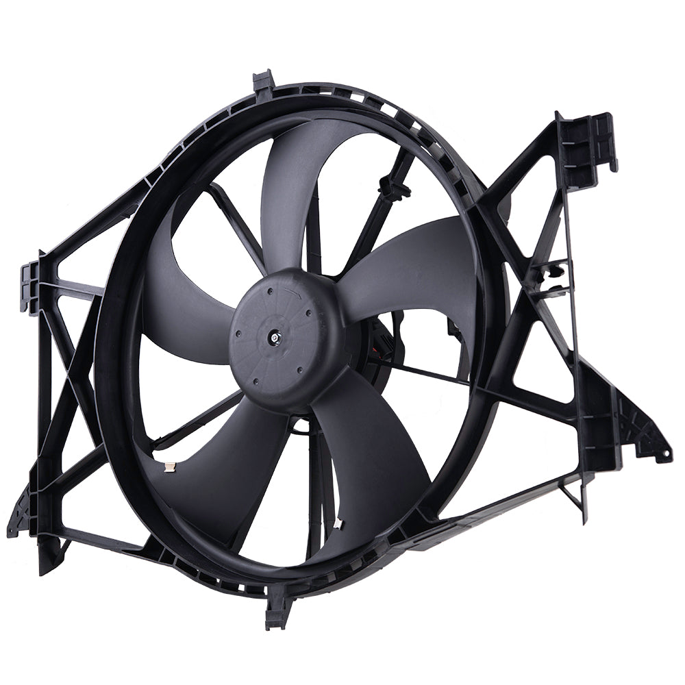 Brock Replacement Cooling Fan Assembly Compatible with 2009-2018 1500/2500/3500, 2011-2018 4500/5500 & 2019-2021 1500 Classic