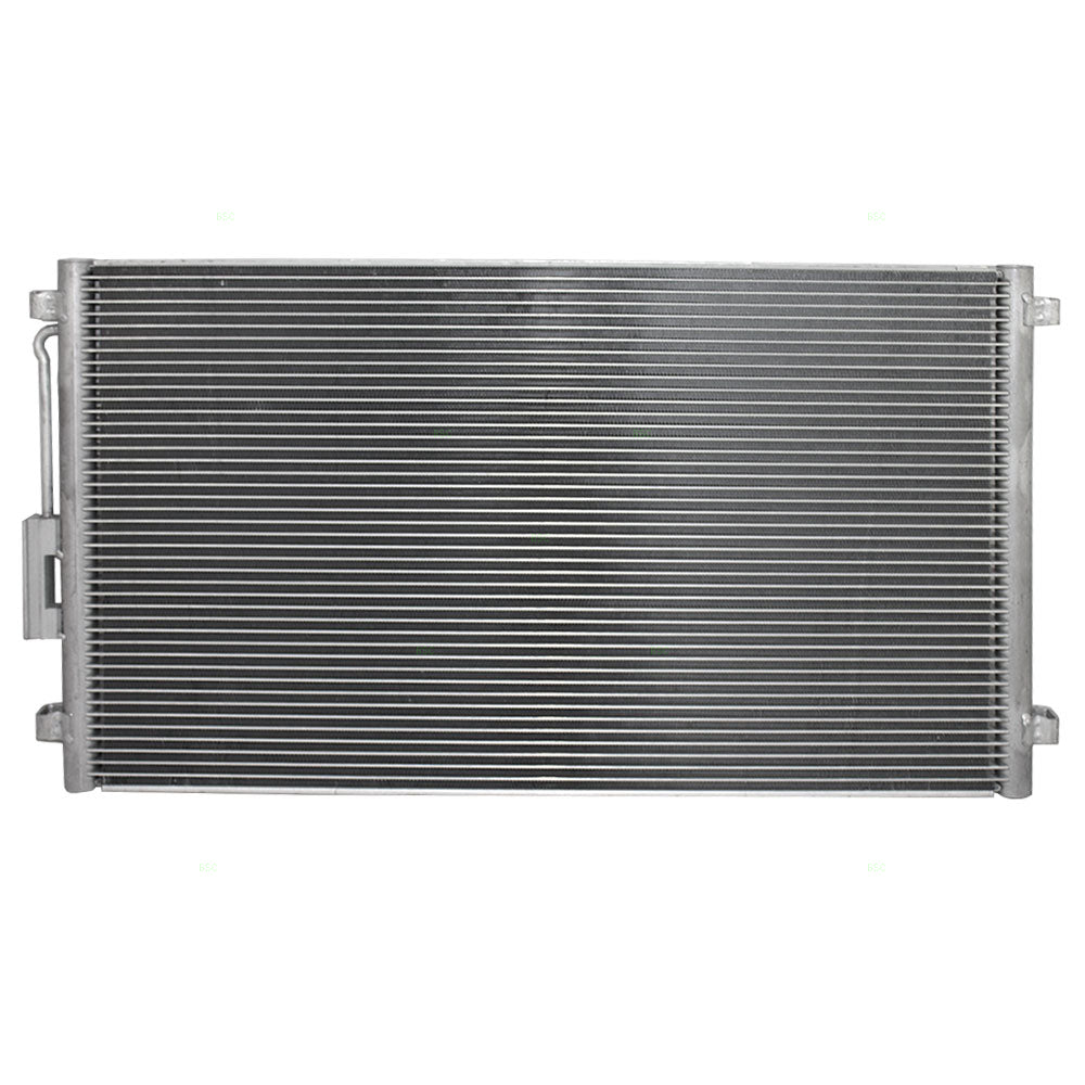 Brock Replacement A/C Condenser Cooling Assembly Compatible with 2001-2004 Grand Caravan Town & Country Van 4809227AG