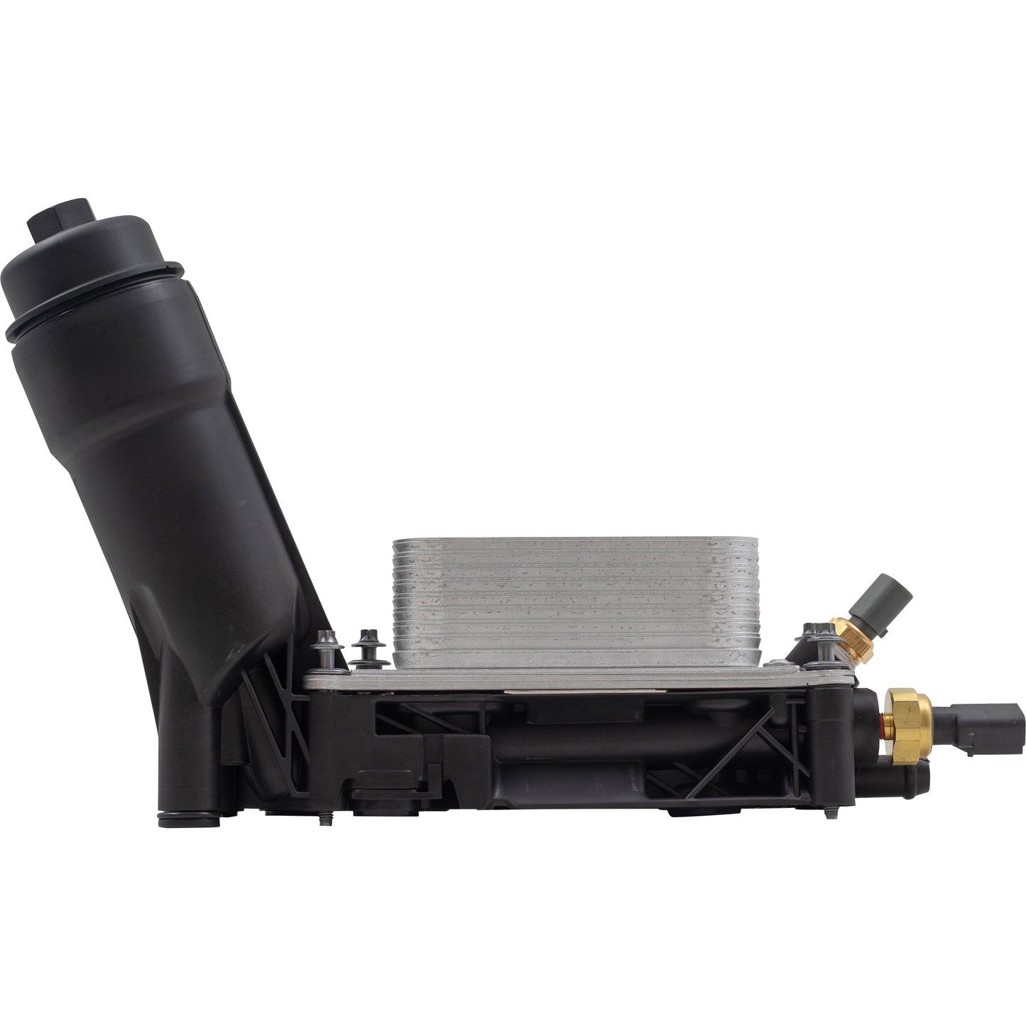 Brock Replacement Engine Oil Filter Housing Adapter with Cooler Assembly Compatible with 2011-2013 Grand Caravan Wrangler Grand Cherokee 3.6L5184294AE 518 4294 AE