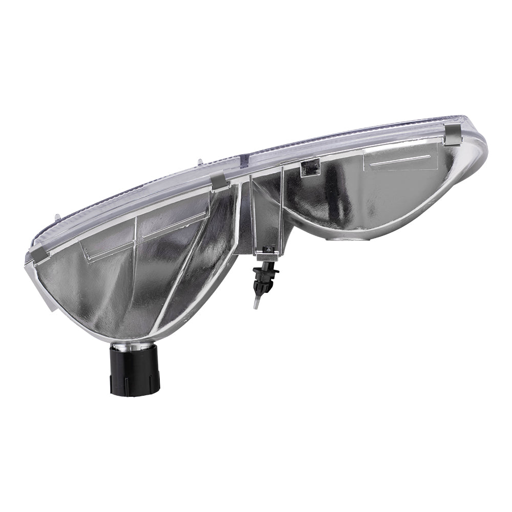 Brock Replacement Driver and Passenger Side Halogen Headlight Assemblies Compatible with 1992-1995 Ford Taurus