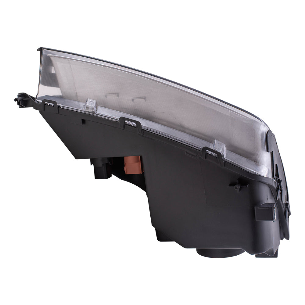 Brock Replacement Drivers Halogen Headlight Headlamp Compatible with 2005-2007 Focus 7S4Z 13008 F