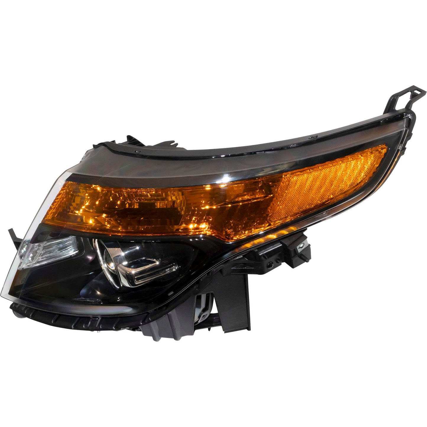 Halogen Combination Headlight Assembly Driver Side Left For 2013-2015 Ford Explorer Sport