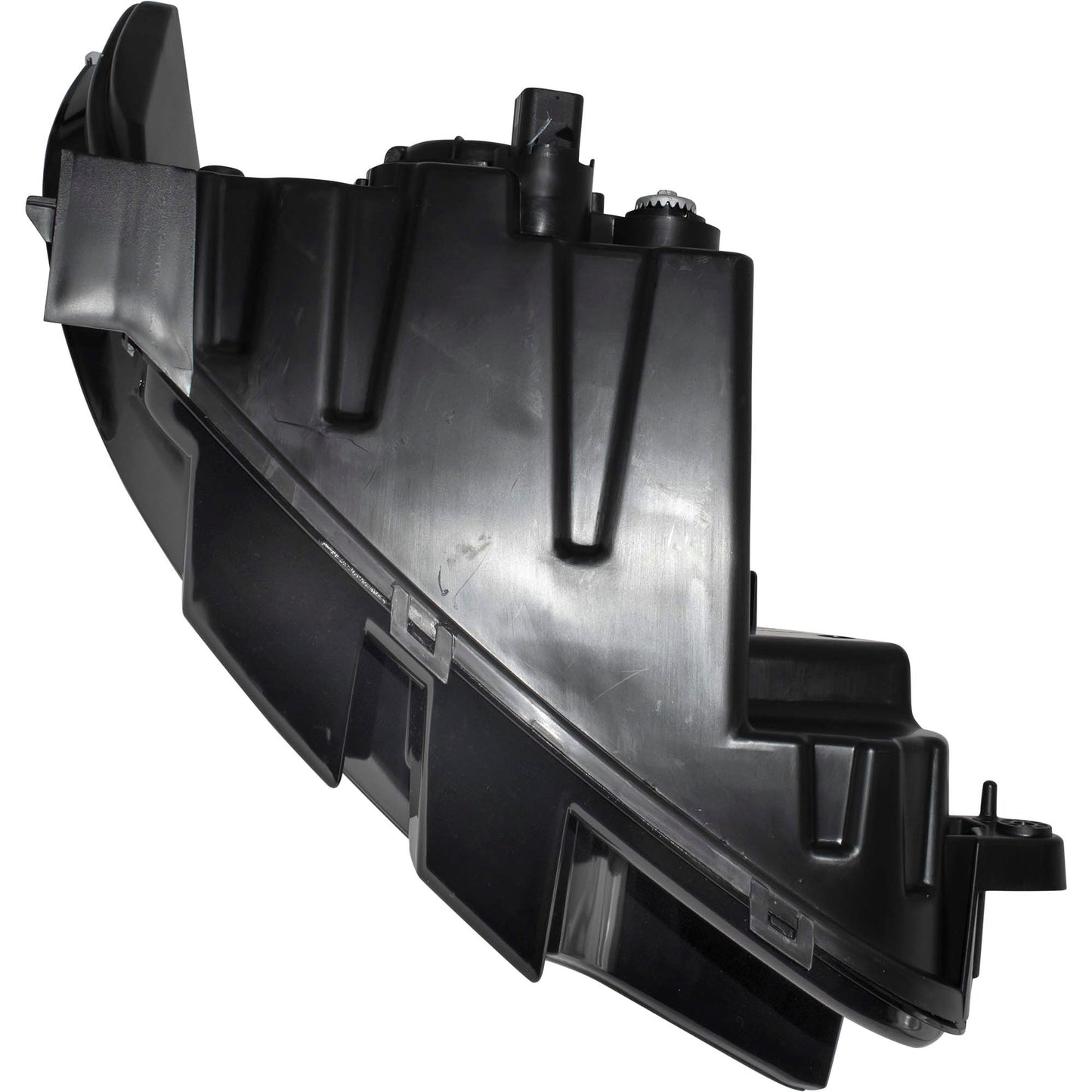 Halogen Combination Headlight Assembly With Chrome Bezel Driver Side Left For 2011-2014 Ford Edge SE/Limited/SEL