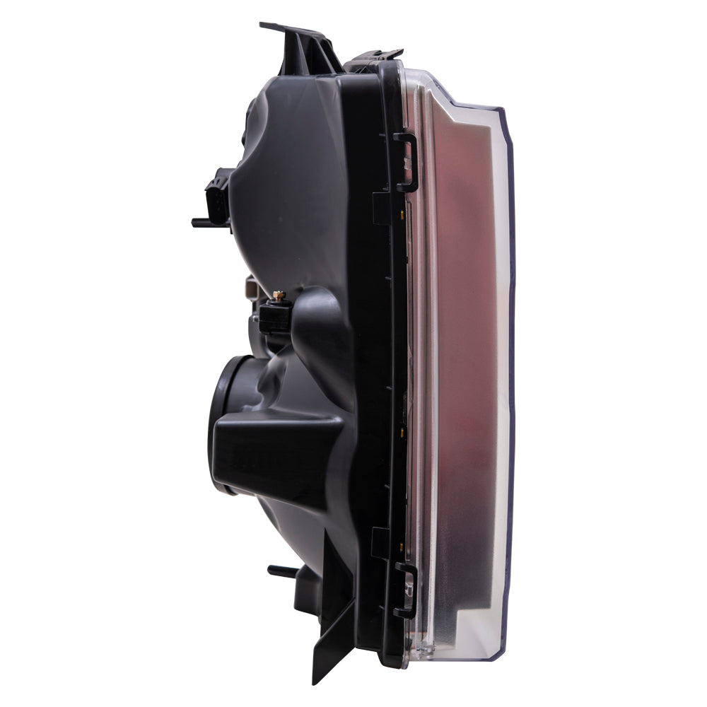 Brock Replacement Drivers Aero Style Combination Headlight Left Headlamp Compatible with 08-19 Econoline Van AC2Z13008D FO2502249