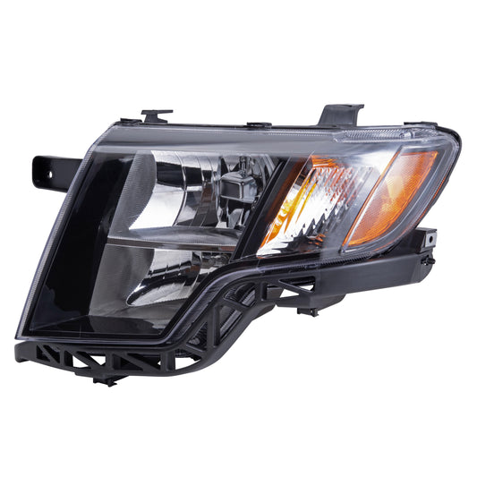 Halogen Combination Headlight Assembly Driver Left For 2009-2010 Ford Edge Sport