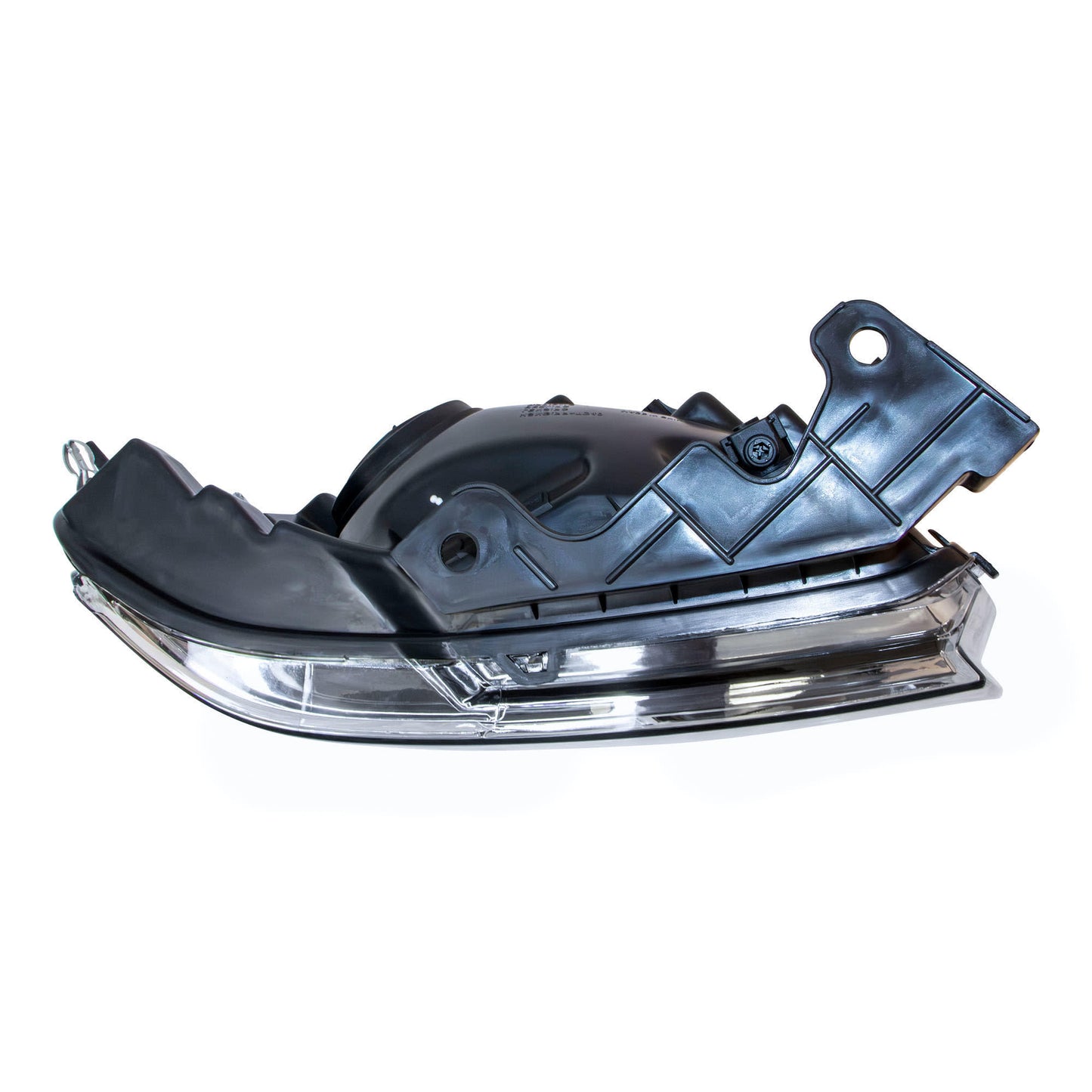 Halogen Combination Headlight Assembly Passenger Right With Chrome Trim For 2009-2014 Ford F-150