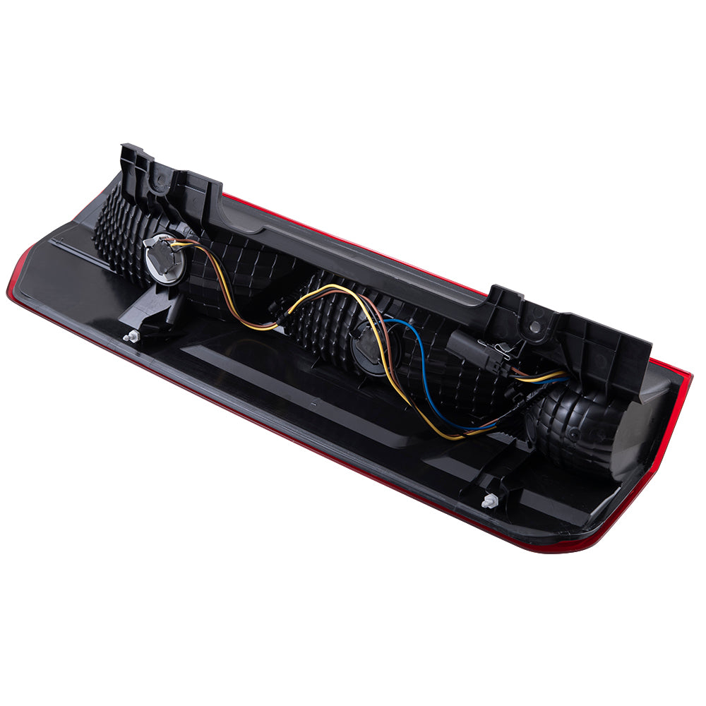 Brock Aftermarket Replacement Driver Left Passenger Right Combination Tail Light Assembly Set Compatible With 2015-2021 Ford Transit With Single Rear Wheels