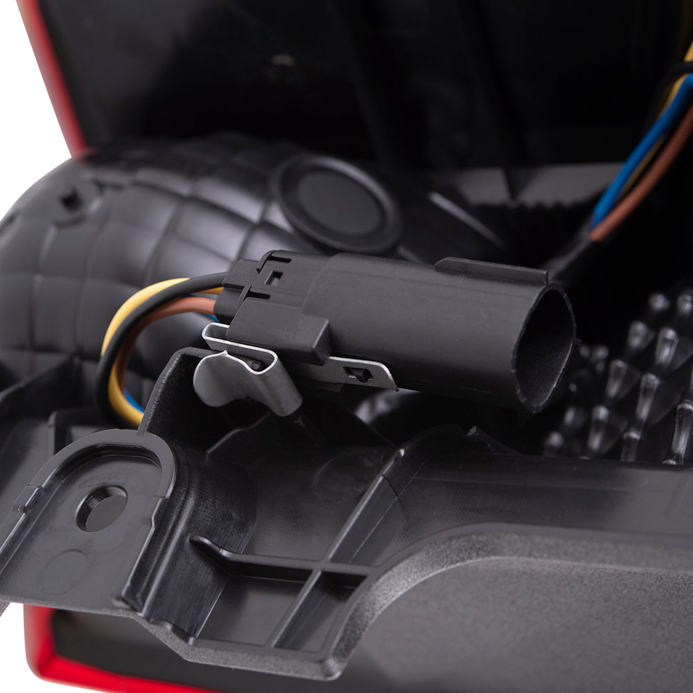 Brock Aftermarket Replacement Driver Left Passenger Right Combination Tail Light Assembly Set Compatible With 2015-2021 Ford Transit With Single Rear Wheels