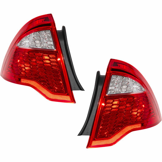 Combination Tail Light Assembly Set Driver Side Left Passenger Side Right For 2010-2012 Ford Fusion 2010-2012 Ford Fusion Hybrid