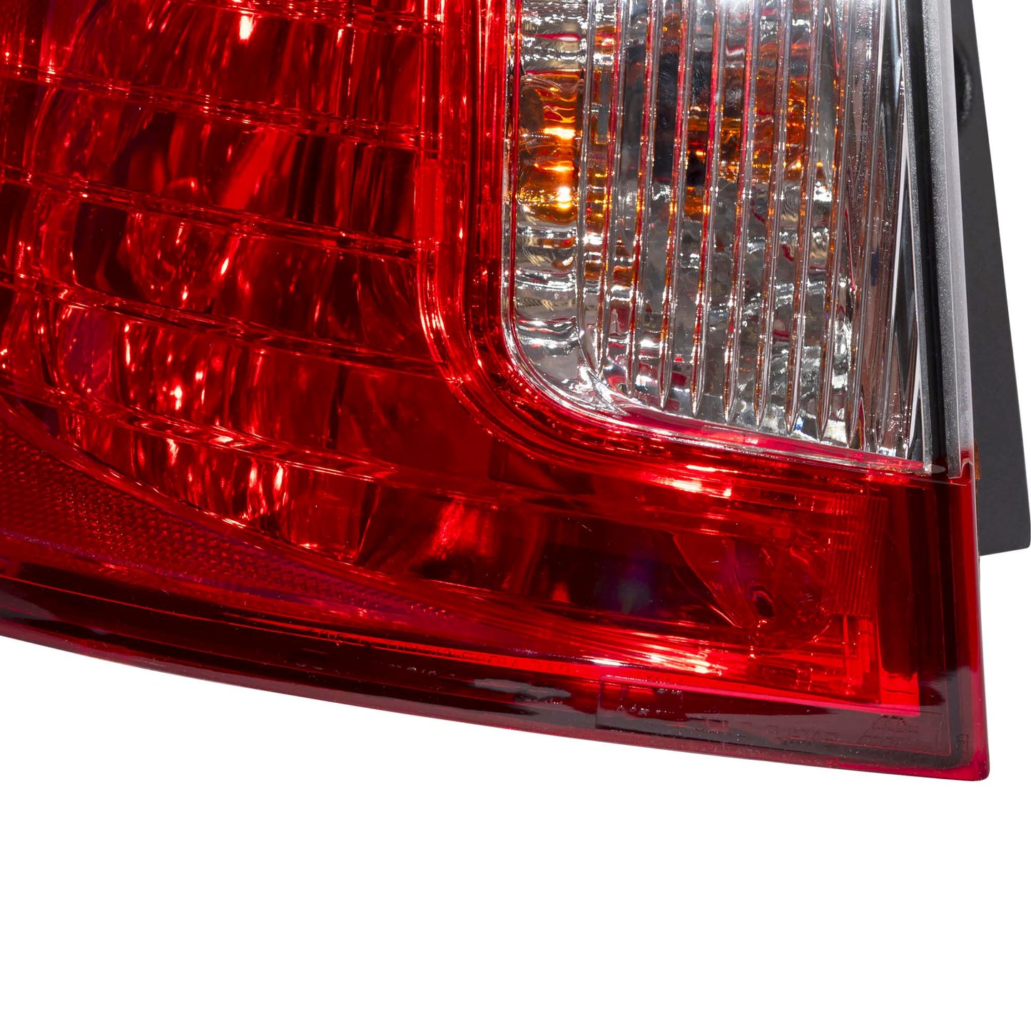 Tail Light Assembly With Red/Clear Lens Driver Side Left For 2011-2014 Ford Edge SE/Limited/SEL