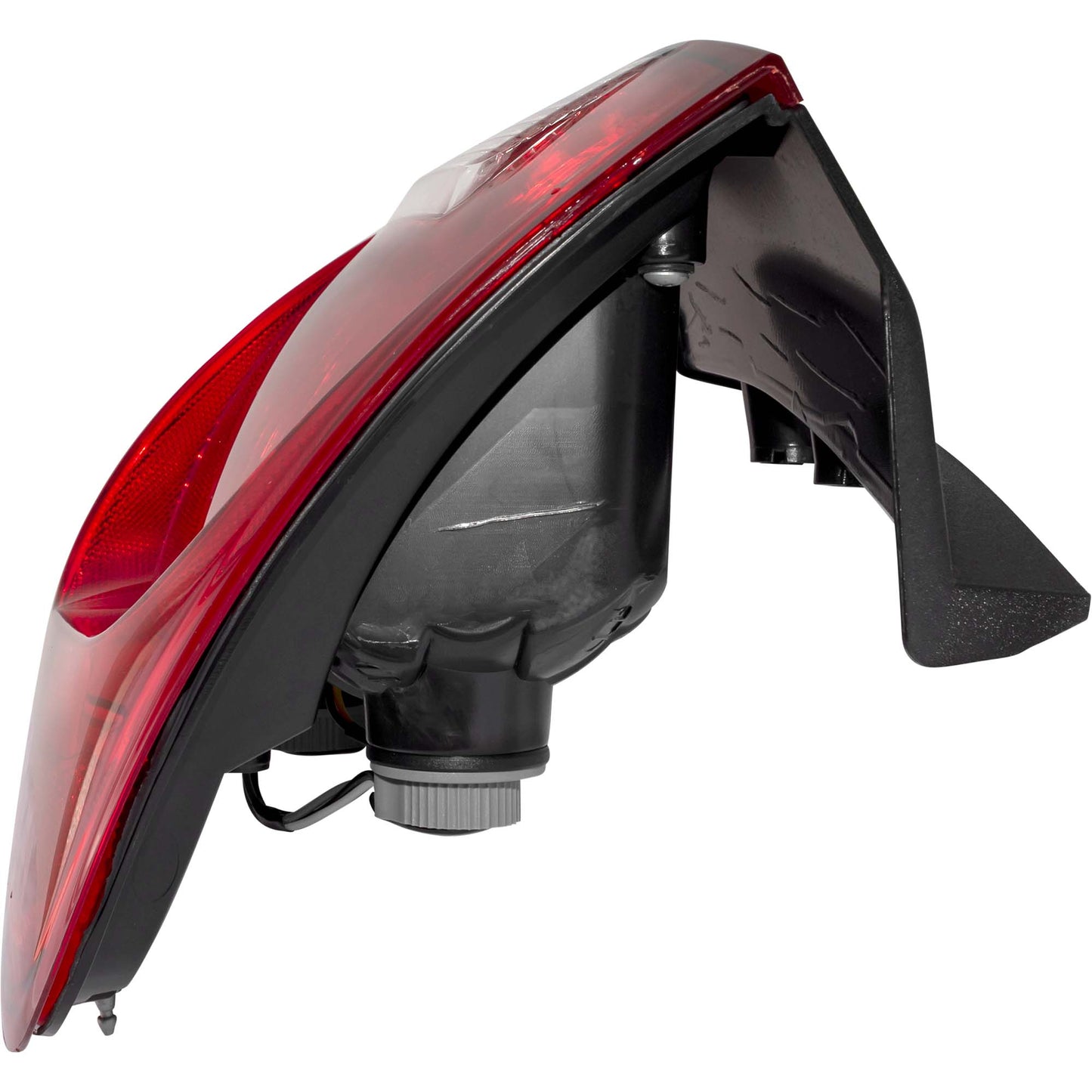 Tail Light Assembly With Red/Clear Lens Passenger Side Right For 2011-2014 Ford Edge SE/Limited/SEL